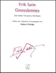 Gnossiennes piano sheet music cover